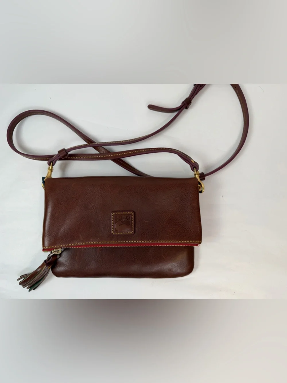 Dooney & Bourke Florentine Foldover Crossbody - Picture 3 of 16